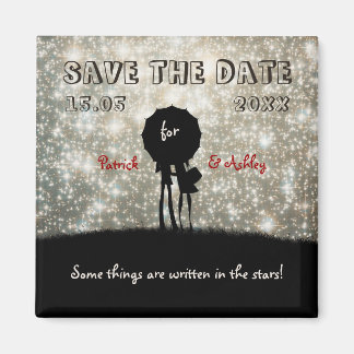 Written in the Stars Wedding Save the Date Magnet