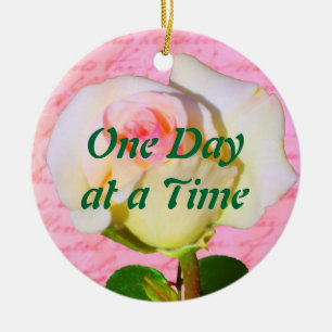 Written with Rose ODAT Ceramic Tree Decoration