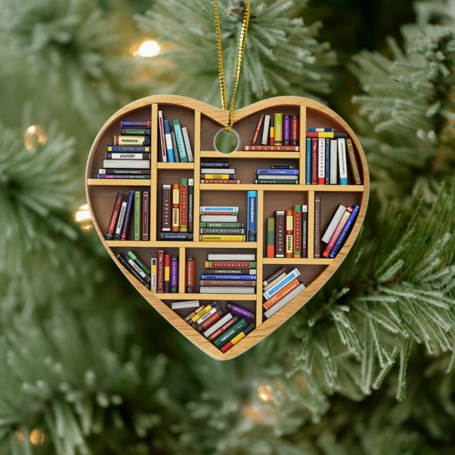 Writter Reader Bookaholic Books Lover Bookworm Ceramic Tree Decoration (Tree)