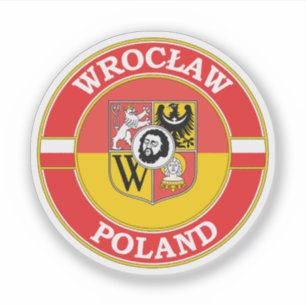 Wroclaw Poland Circle Emblem