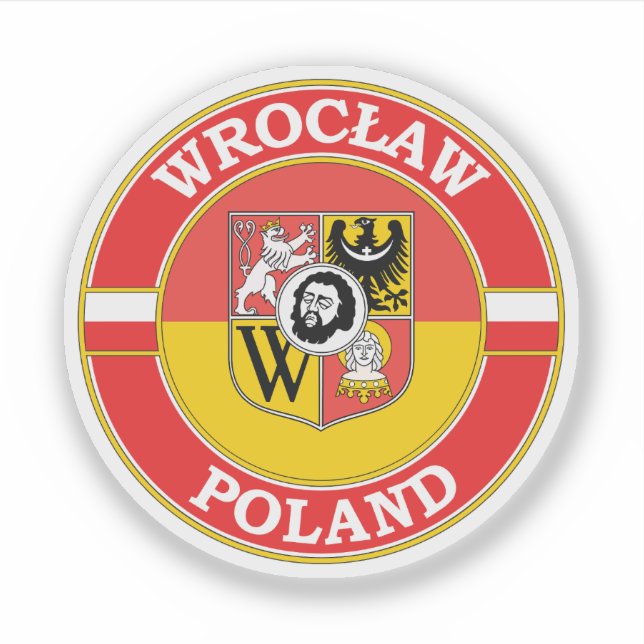 Wroclaw Poland Circle Emblem (Front)