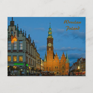 Wroclaw Poland  Postcard