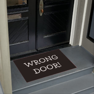 Wrong Door! Doormat