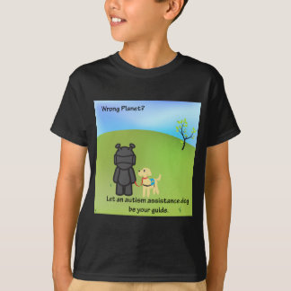 Wrong Planet? Autism Assistance Dogs T-Shirt