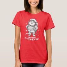 Wrong Planet Plumpy Girl T-Shirt"