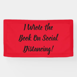 Wrote the Book on Social Distancing Banner