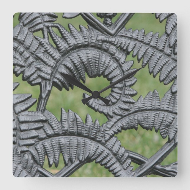 Wrought Iron Clock (Front)