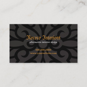Wrought Iron Decorative Business Card