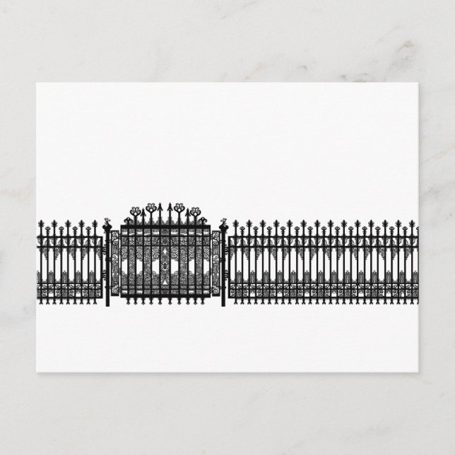 Wrought Iron Postcard (Front)
