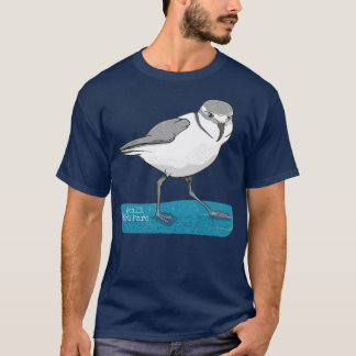 Wrybill Ngutu pare NZ bird T-Shirt