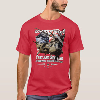 WS61 Sea King submarine warfare helicopter T-Shirt