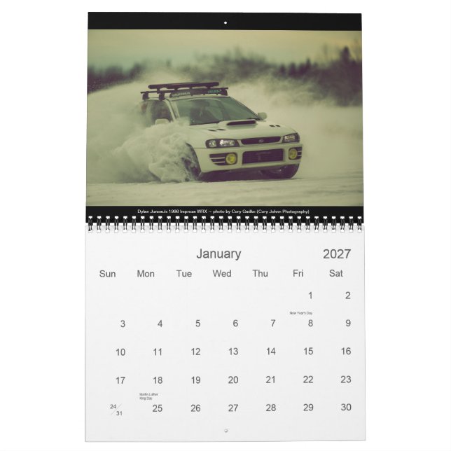 WSC 2015 Calendar (Jan 2027)
