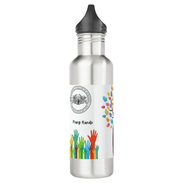 WSF/ICS-US Many Hands - Mission Bottle  (Left)