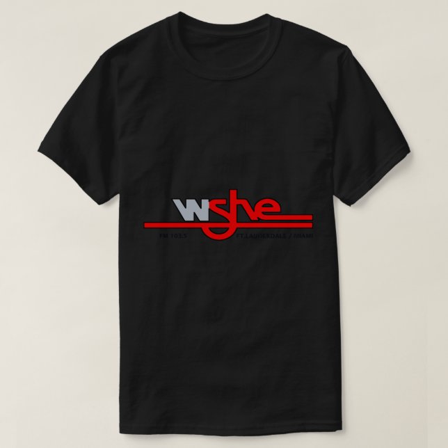 WSHE FM 103.5 Ft.LauderdaleMiami Classic T-Shirt (Design Front)