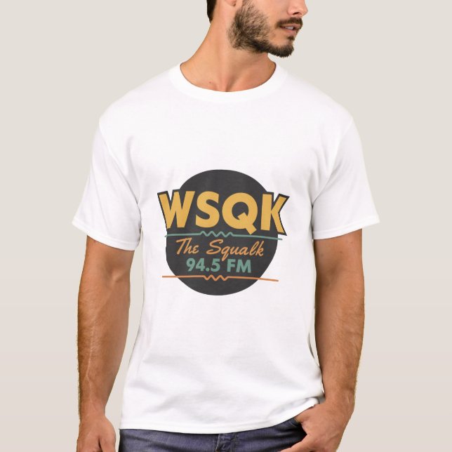 Wsqk Squawk T-Shirt (Front)