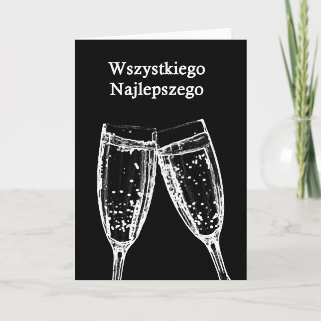 Wszystkiego najlepszego / Happy Birthday Card (Front)