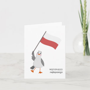 Wszystkiego najlepszego - Polish Happy Birthay Card