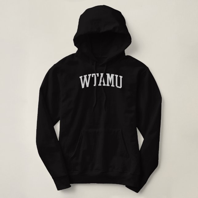 WTAMU Athletic Arch College University ! Alumni  Hoodie (Design Front)