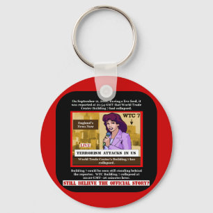 WTC Building 7 Keychain