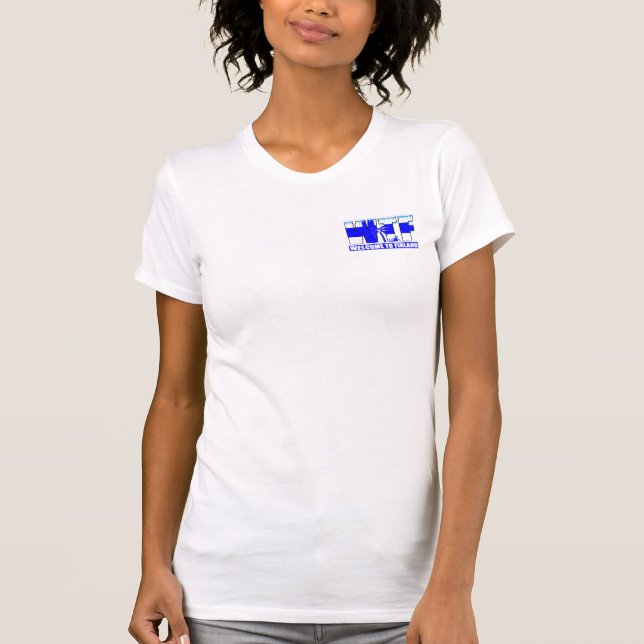 WTF 2011 (design on back) T-Shirt (Front)