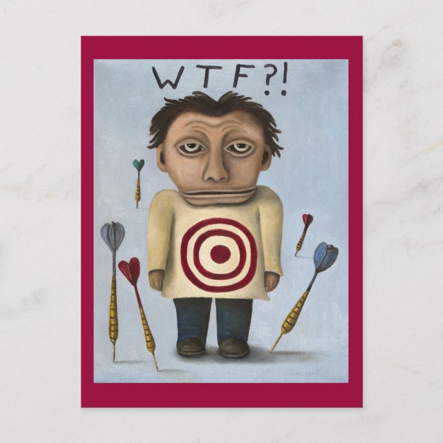 WTF!  2 POSTCARD (Front)