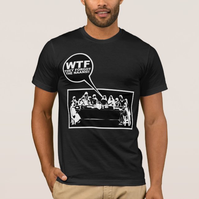 WTF atheist T-Shirt (Front)