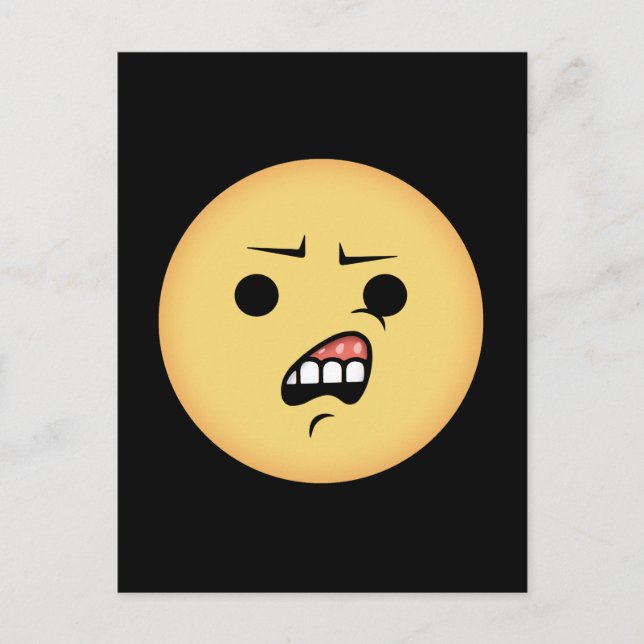 WTF Emoji Postcard (Front)