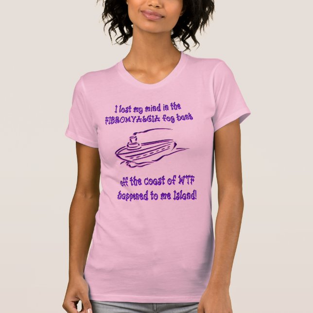 WTF ISLAND T T-Shirt (Front)