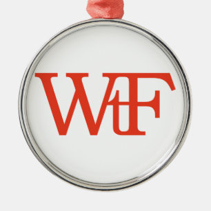 WtF Metal Tree Decoration