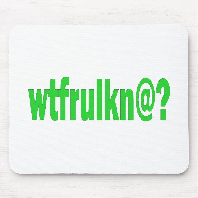 Wtf Mousepad (Front)