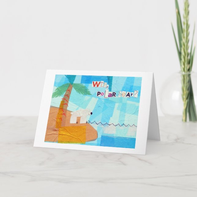 WTF, Polar Bear? Card (Front)