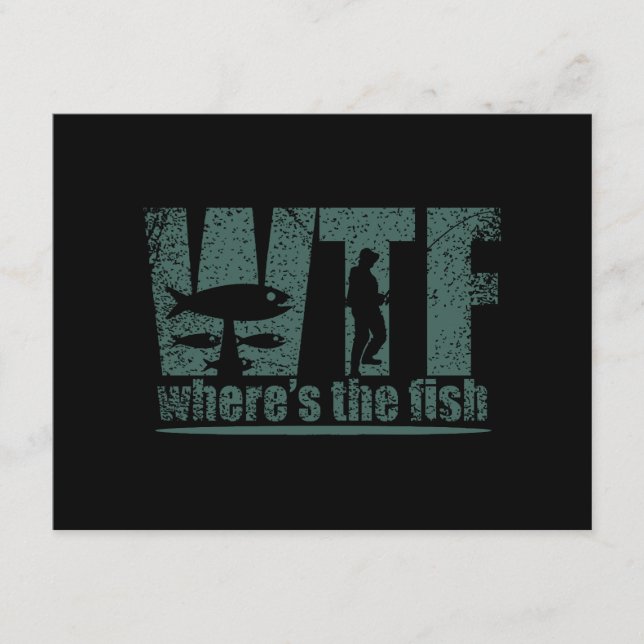 WTF Wheres The Fish Enclosure Card (Front)