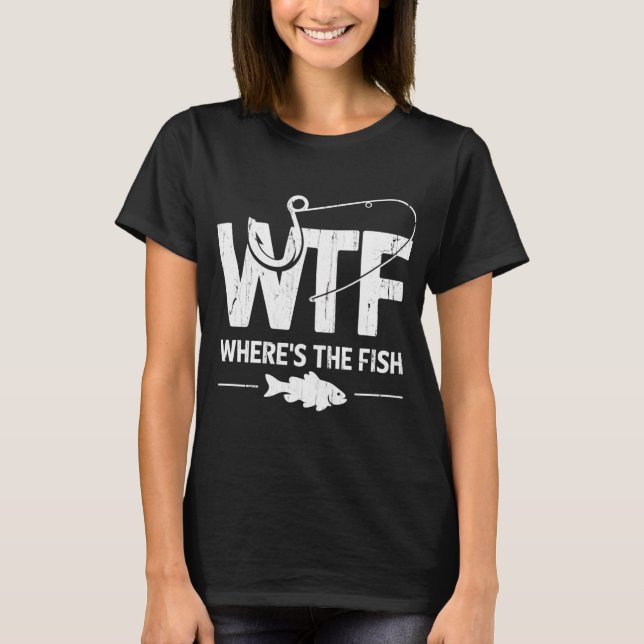 WTF Where's The Fish T-Shirt (Front)