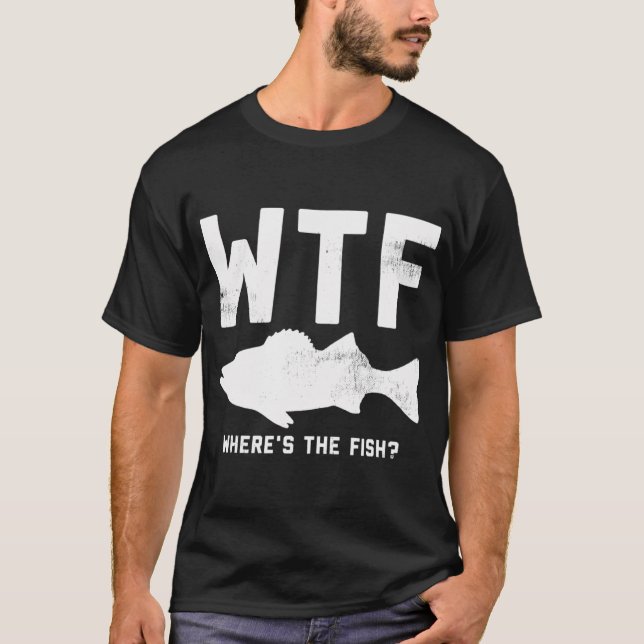 WTF Where's The Fish T-Shirt (Front)