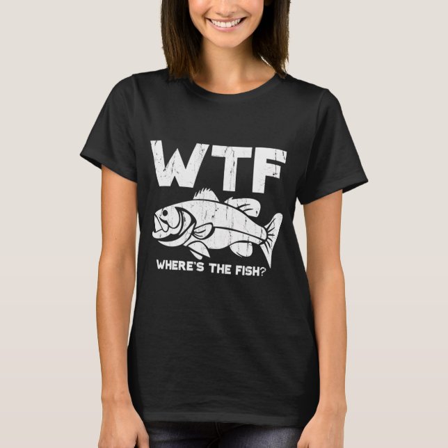 WTF Where's The Fish T-Shirt (Front)
