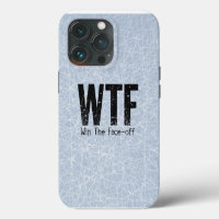 WTF: Win The Face-off (Hockey) Case-Mate iPhone Ca