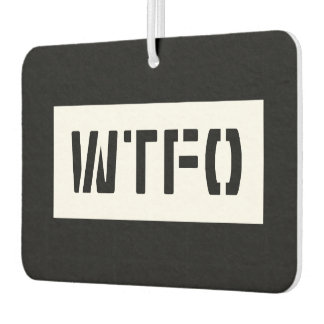 WTFO CAR AIR FRESHENER