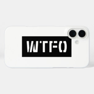 WTFO iPhone 16 PLUS CASE