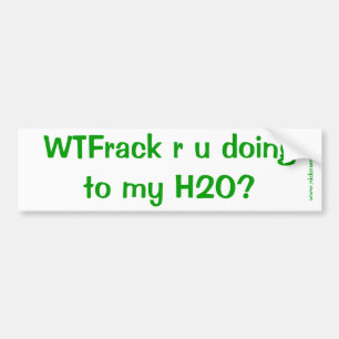 WTFrack Are You Doing? Bumper Sticker