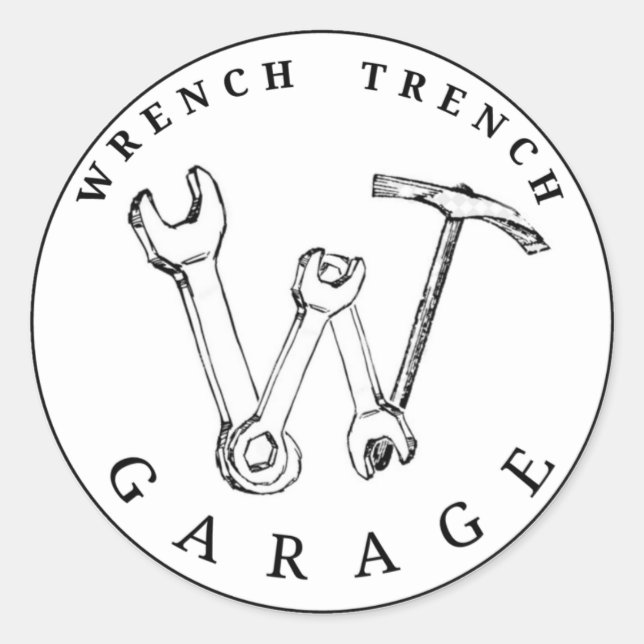 WTG White Sticker (Front)