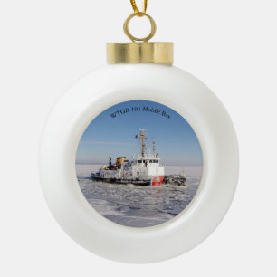 WTGB 103 Mobile Bay ice ball or snowflake ornament