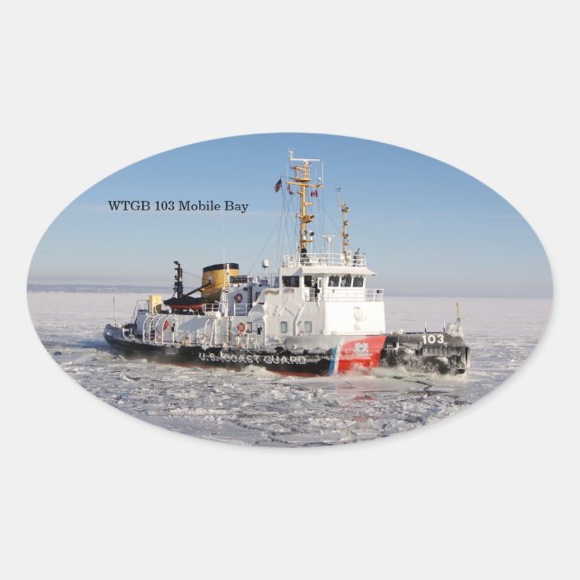 WTGB 103 Mobile Bay sticker (Front)