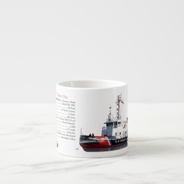 WTGB 106 Morro Bay Cleveland espresso mug (Front)