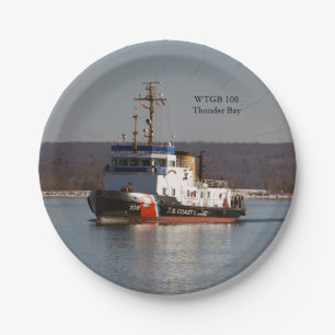 WTGB 108 Thunder Bay paper plate