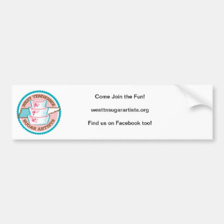 WTSA bumper sticker