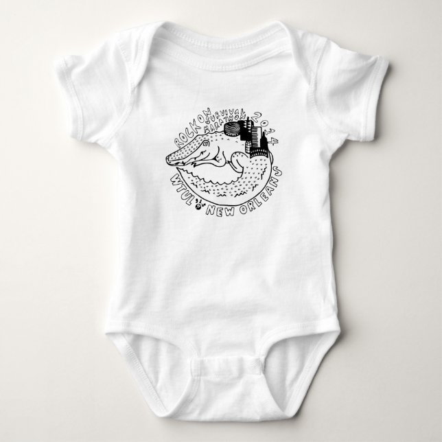 WTUL 2014 Rock On Survival Marathon Infant Creeper (Front)