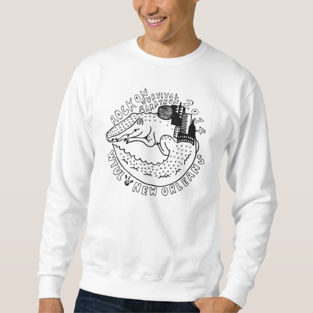 WTUL 2014 Rock On Survival Marathon Sweatshirt (Front)