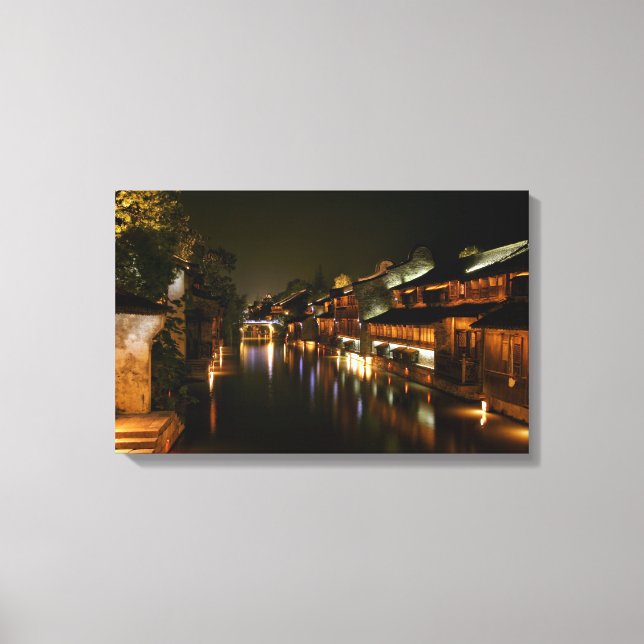 Wu Town in China Canvas Print (Front)