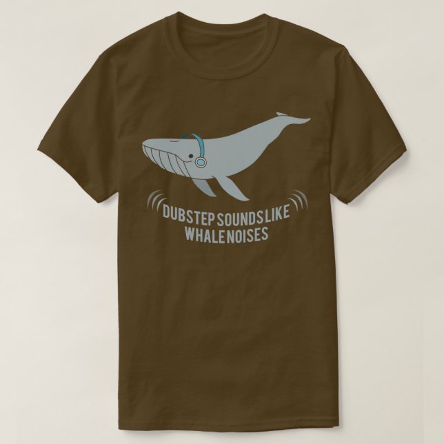 Wub Wub Whale T-Shirt (Design Front)