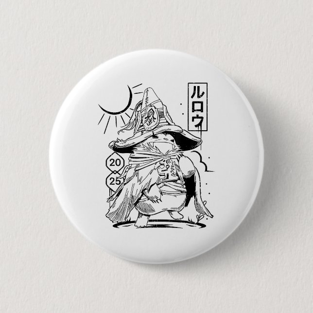 Wud Wud Monster Hunter Wilds  6 Cm Round Badge (Front)